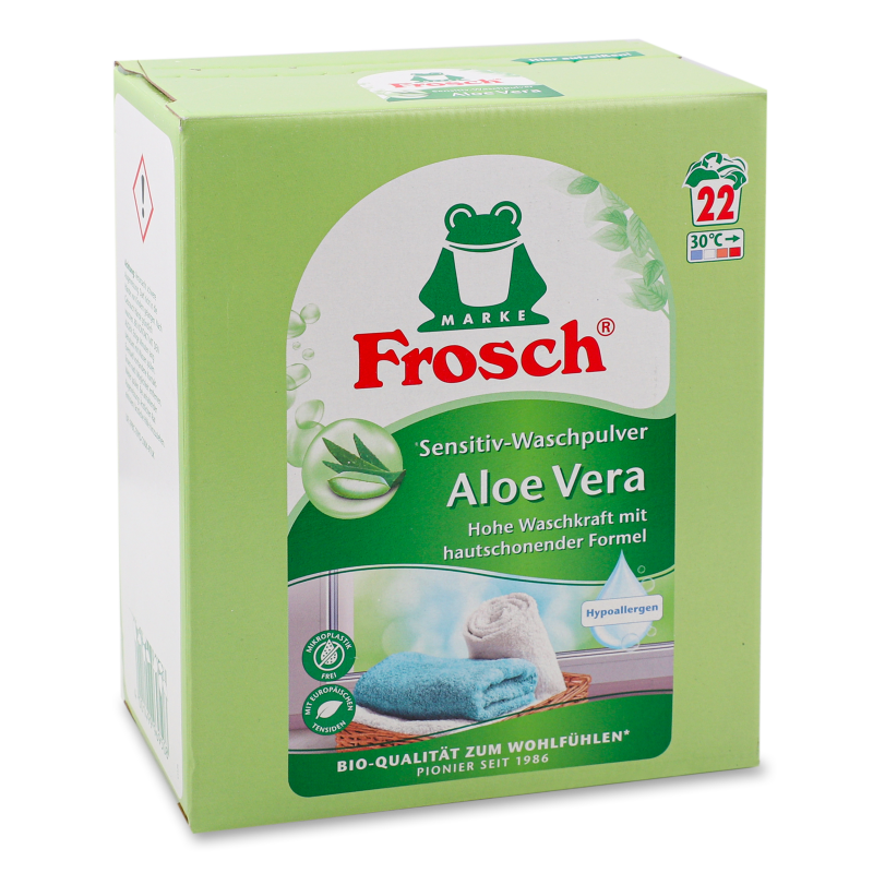 Порошок-концентрат пральний Колор Алое Вера 1,45кг Frosch