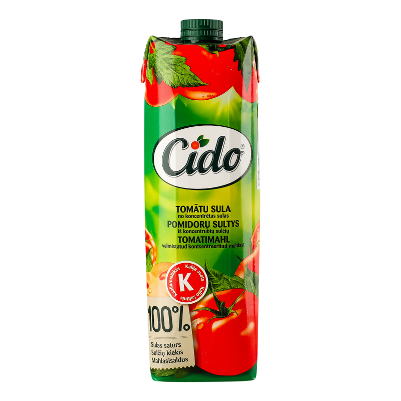 Сік з морською сіллю томатний Cido т/п