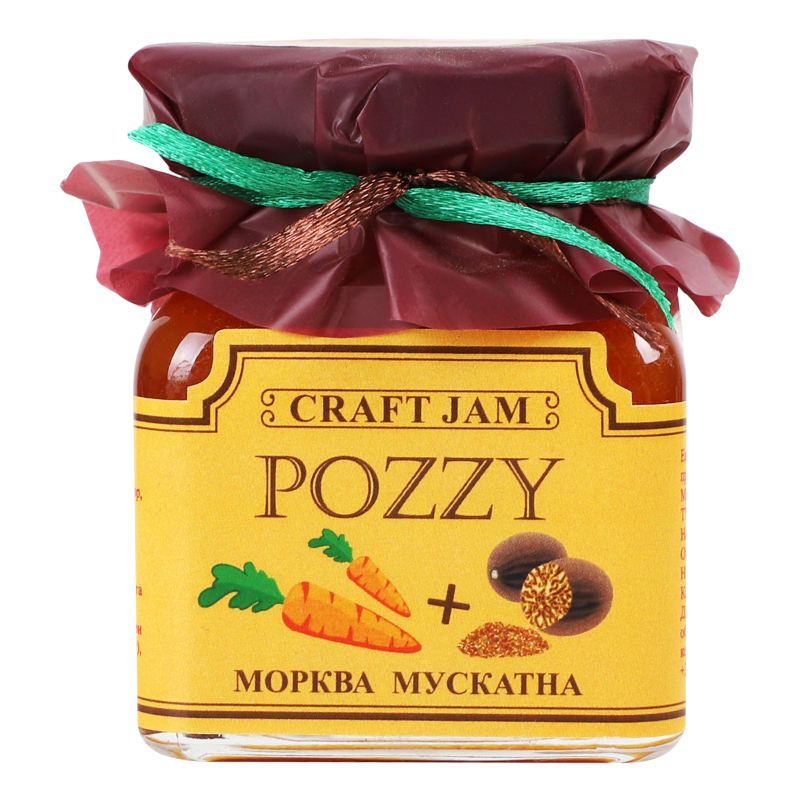 Джем Морква мускатна Pozzy с/б