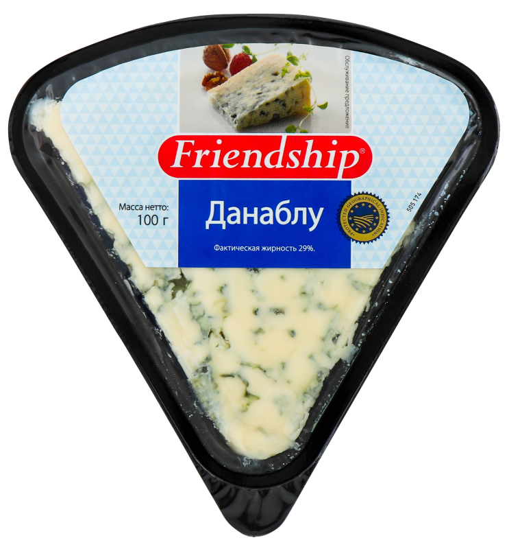 Сыр данаблю 50% 100г френдшип (5704025001664)