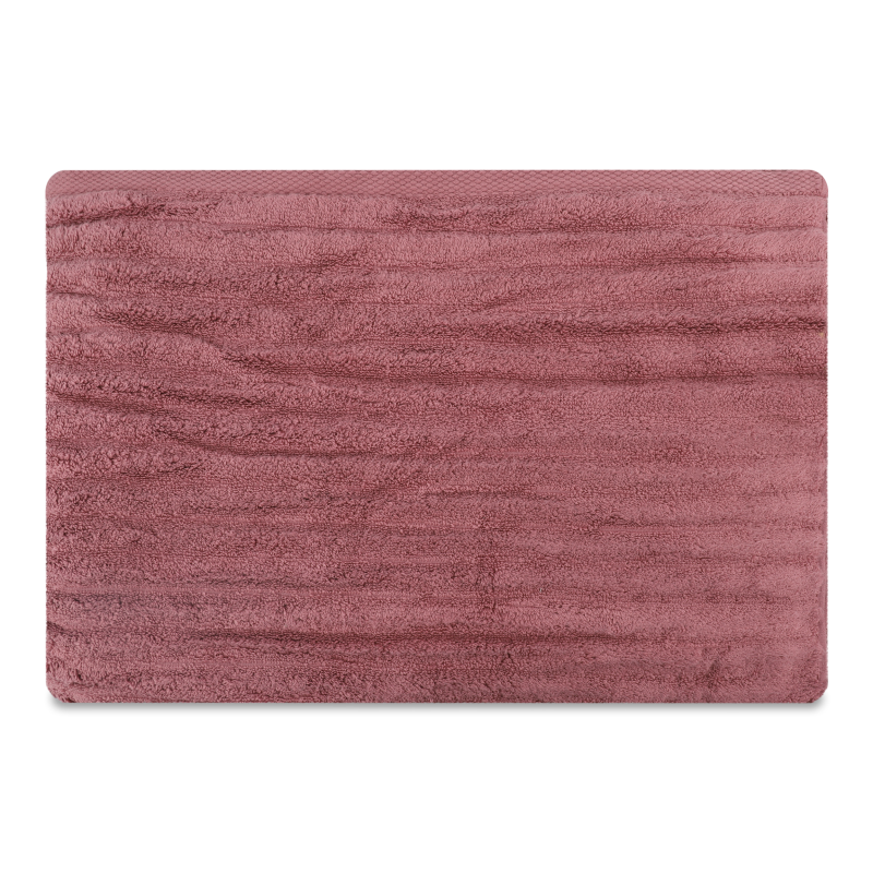 Рушник Бабл теракотовий махровий зеро твіст 100*150см 600г/м2 ГМ Текстайл