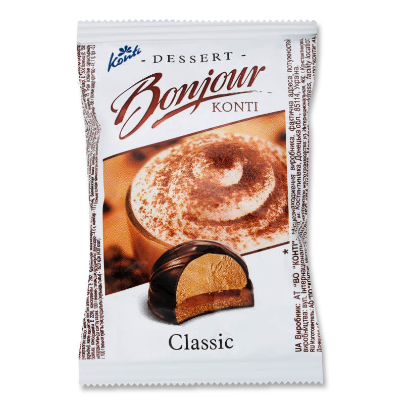 Десерт Бонжур Класік 29г Конті