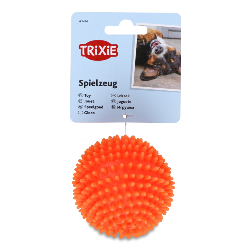 Іграшка д/собак М”яч вініл 7,5см 3414 Тріксі