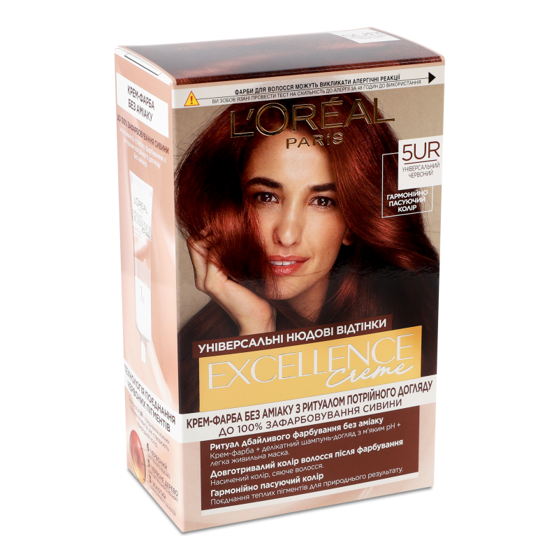 Крем-фарба д/волосся Excellence Creme 5UR червоний L’Oreal
