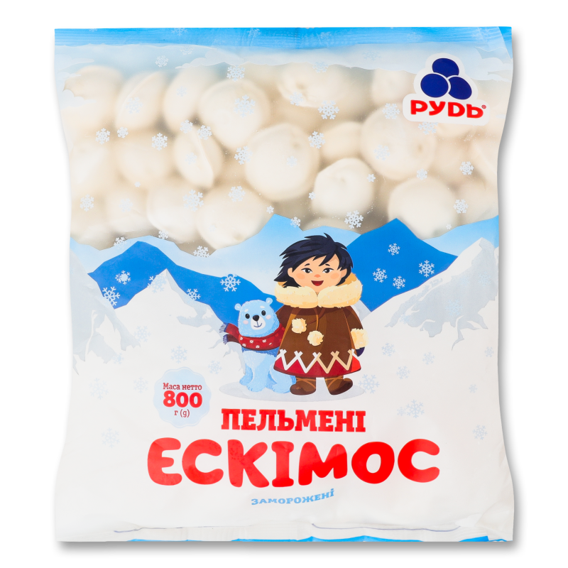 Пельмені Ескімос 800г Rud