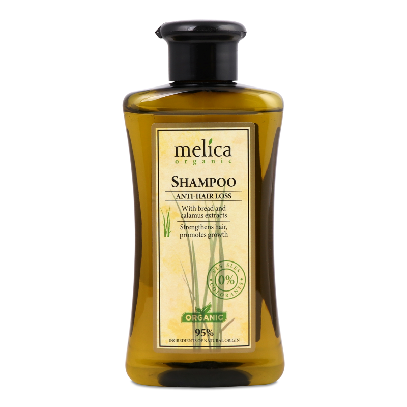 Шампунь Живильний з маслом Ши та екстрактом аїру 300мл Меліса Органік