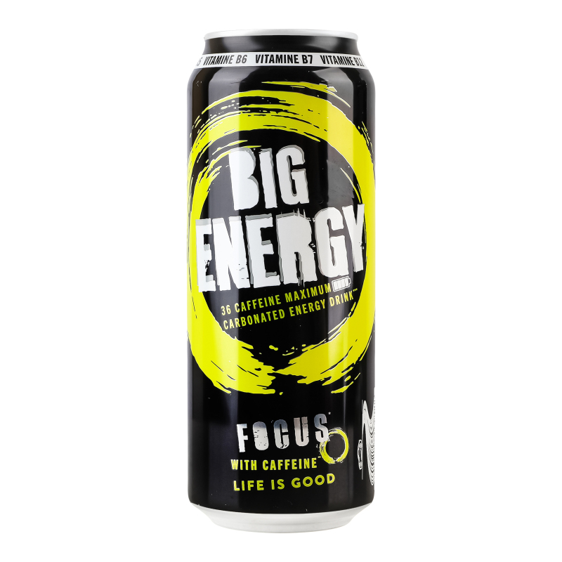 Напій енергетичний безалкогольний газований Енергія Мрій Focus Big
