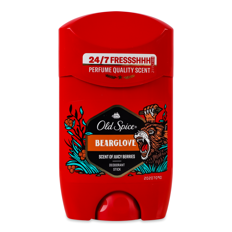 Дезодорант Bearglove 50мл твердий Old Spice