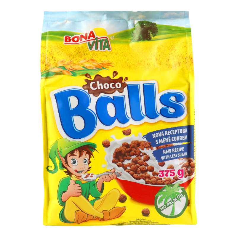 Сніданок сухий готовий Choco balls Bona Vita м/у