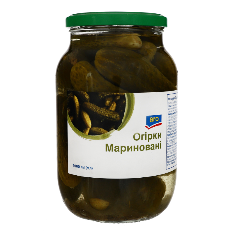 Огірки мариновані Aro с/б