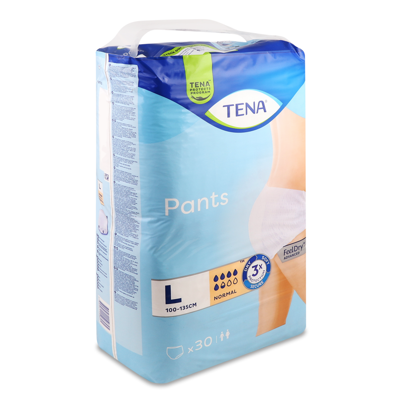 Підгузники-трусики д/дорослих Нормал Лардж 30шт Тена