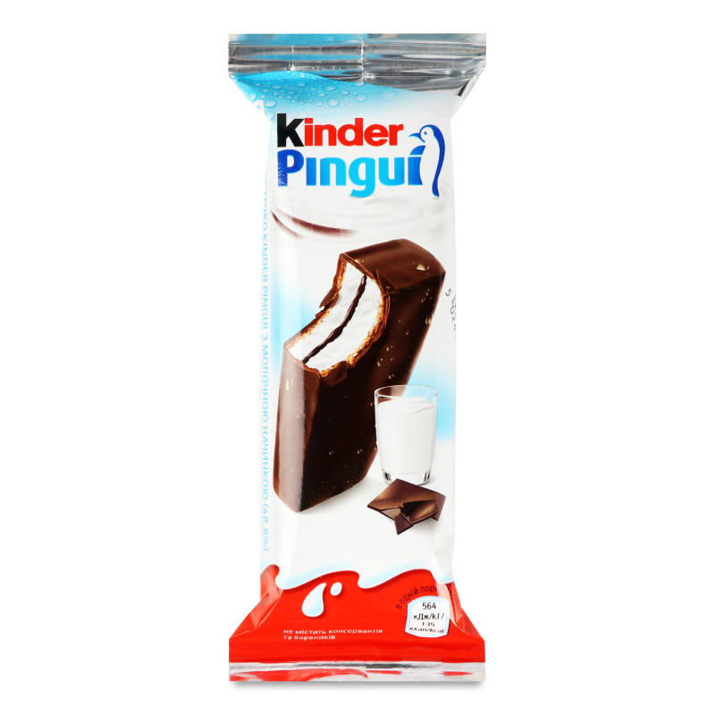 Тістечко бісквітне Pingui в шоколаді 30г Kinder