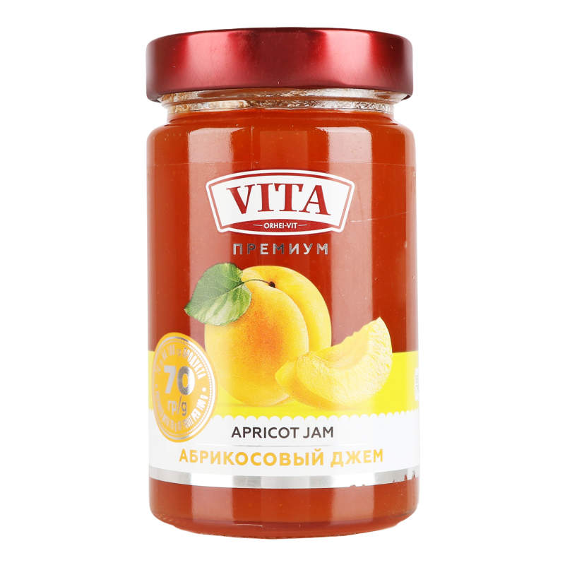 Джем абрикосовий стерилізований Vita с/б