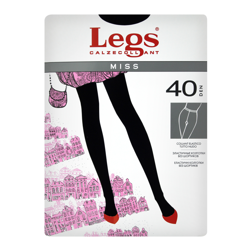 Legs Miss 40den 3 Nero Legs 4823077918148 legs-miss-40den-3-nero-legs-4823077918148