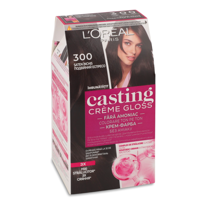 Фарба-догляд д/волосся Casting creme gloss 300 подвійний еспрессо L’Oreal