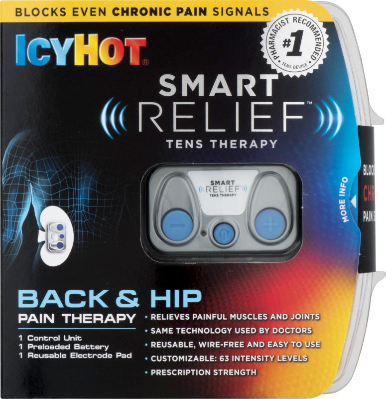 Icy Hot Smart Relief Tens Therapy Back & Hip Pain Therapy Icy Hot