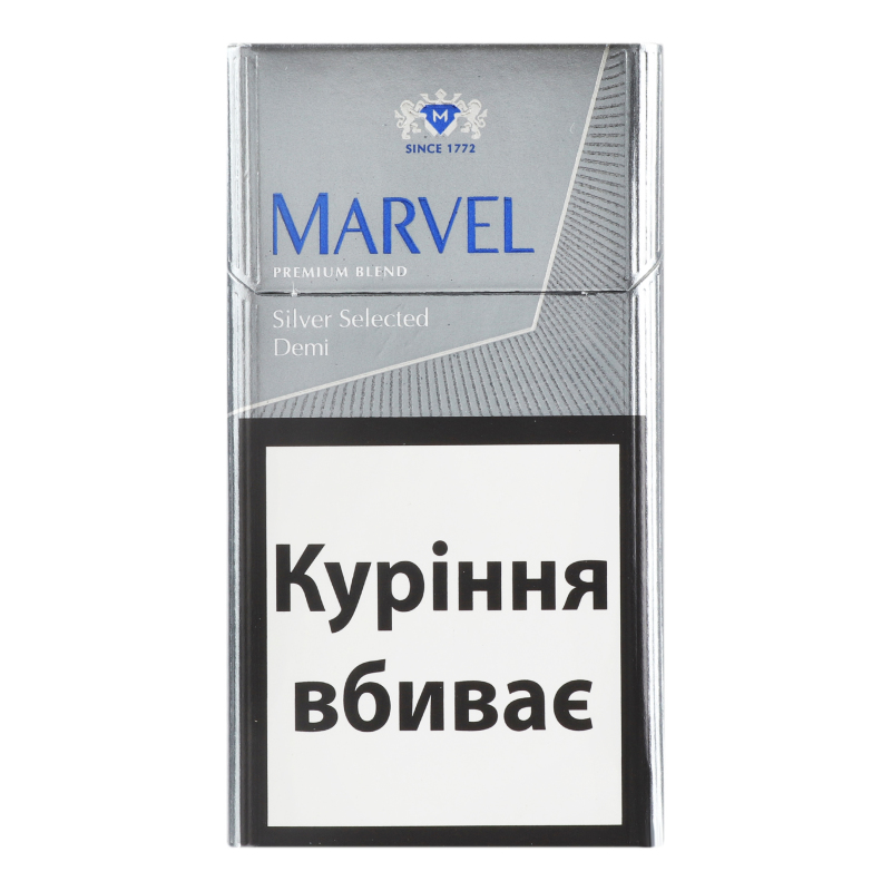 Сигареты с фильтром Marvel Demi Silver Selected 20шт Marvel
