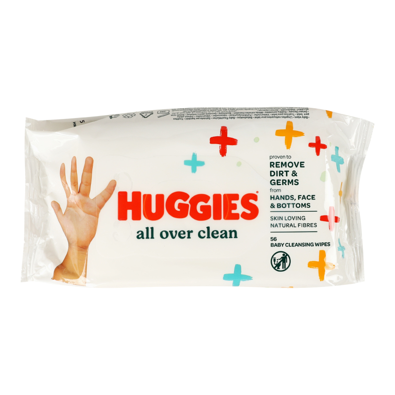 Салфетки влажные Huggies Over Clean детские Huggies(5029053567822 ...