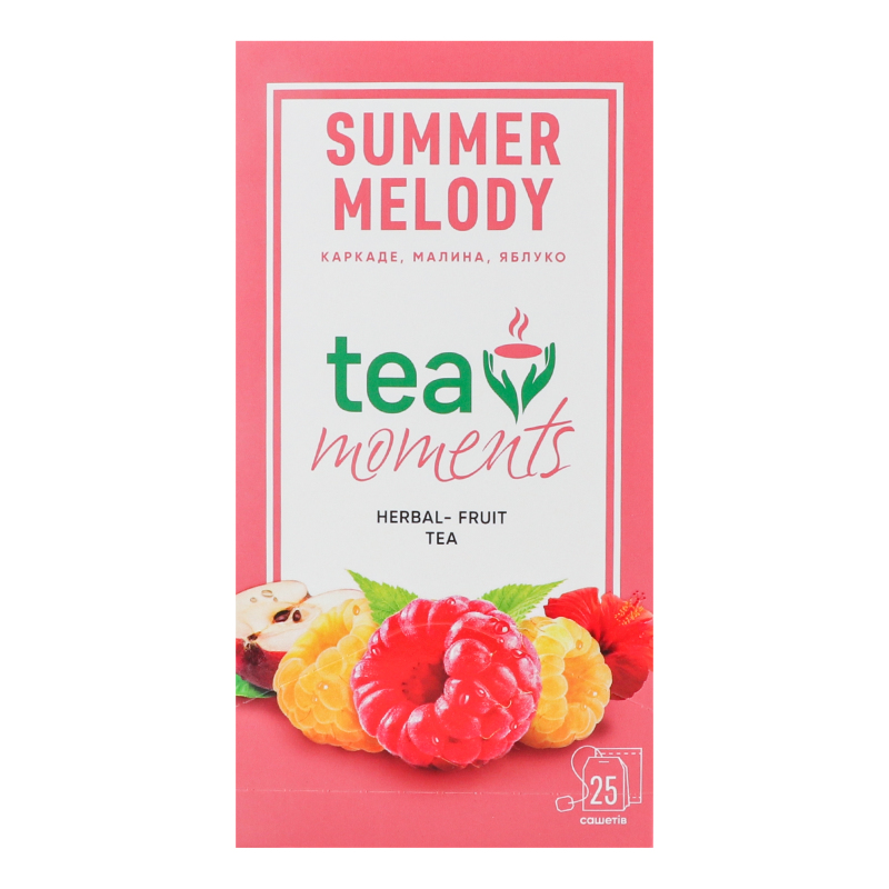 Чай из суданской розы Summer Melody Tea Moments к/у 25х1.6г Tea