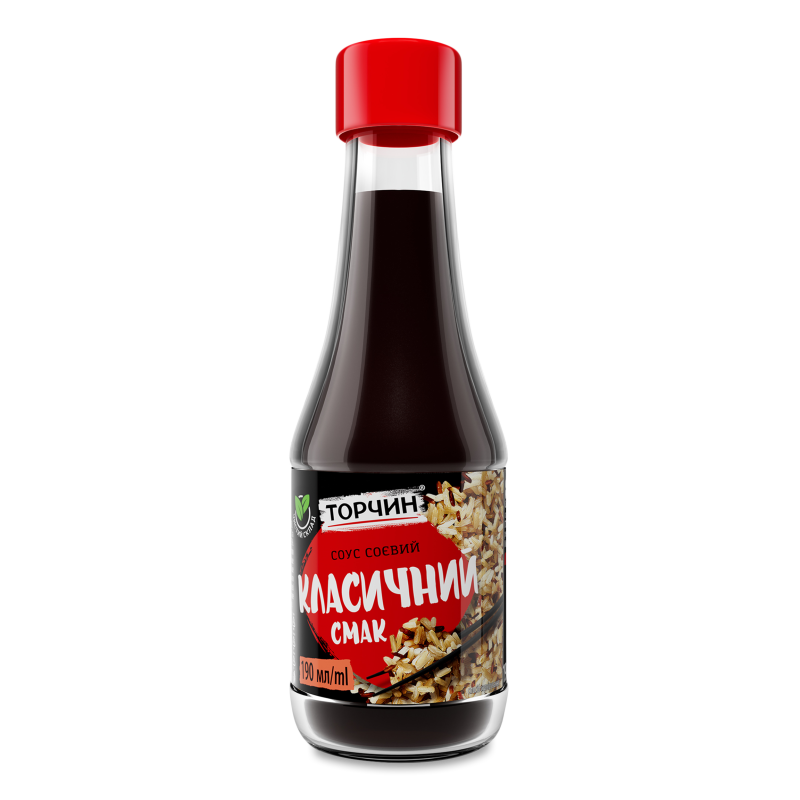 Соус соєвий Класичний 190мл скло Торчин