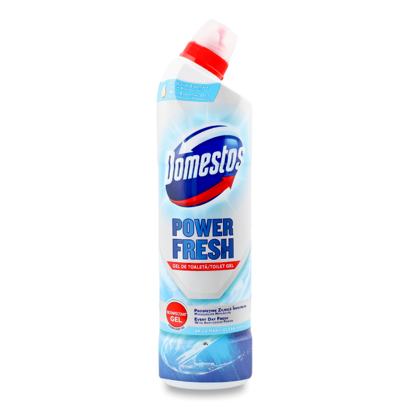 Засіб д/чищення туалету Пауер Фреш Свіжість океану 700мл Доместос