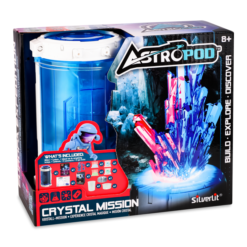 Набір ігровий Місія Вирости кристал з фігуркою Астропод