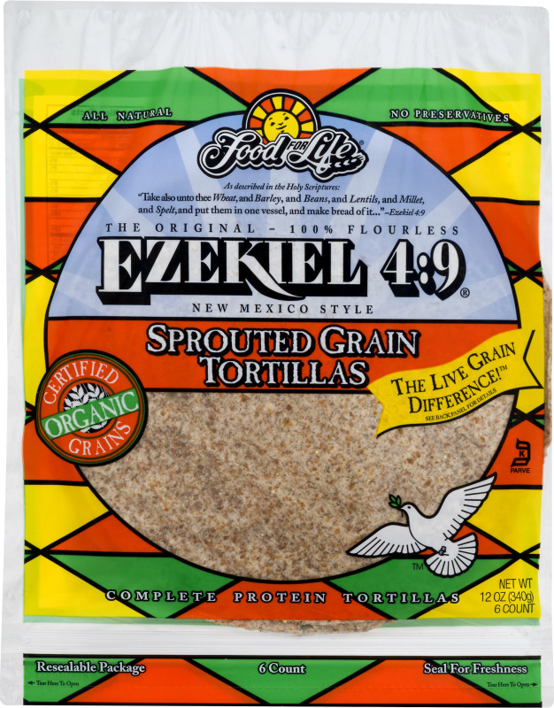 Food For Life Ezekiel 49 Sprouted Grain Tortillas 6 CT Food For Life