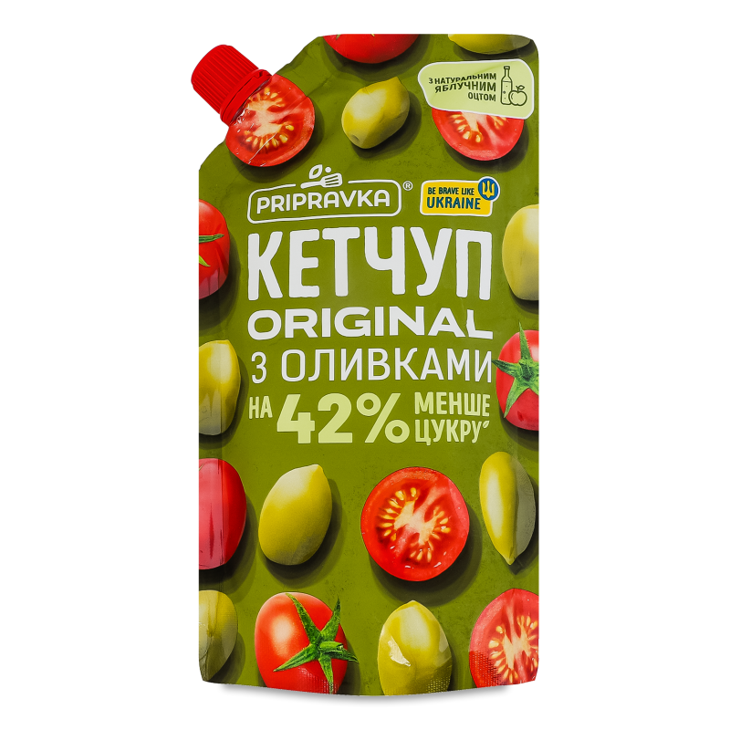 Кетчуп Оріджинал з оливками 250г д/п Приправка
