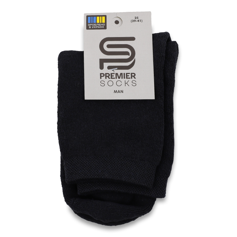 Шкарпетки чоловічі махра класичні р.25 В8-5 Premier Socks