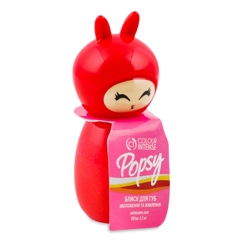 Блиск д/губ Popsy 02 полуниця 8,5мл Colour Intense