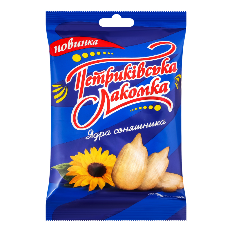 Ядра соняшника смажені Петриківська Лакомка м/у