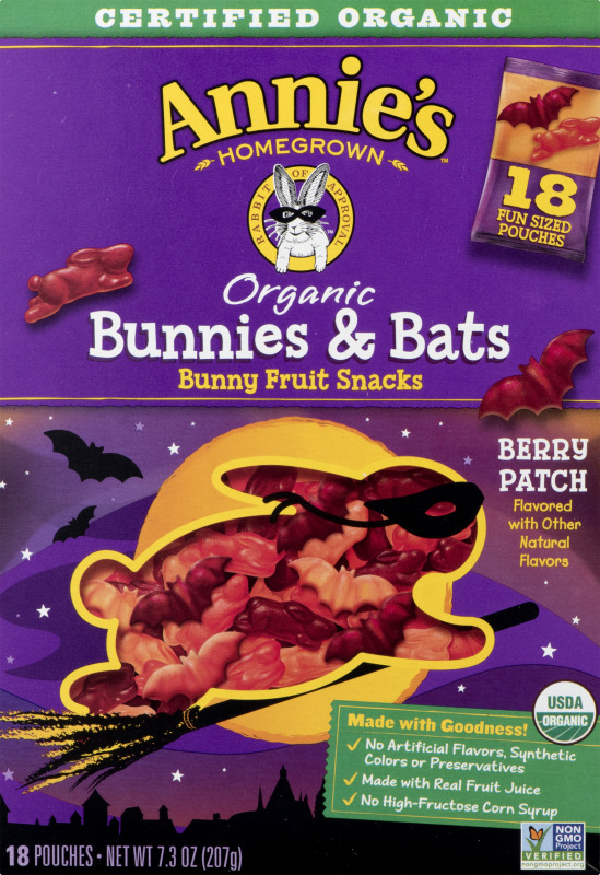 Annie's Homegrown Organic Bunnies \u0026 Bats Bunny Fruit Snacks - 18 CT Annie's  Homegrown(13562489091): customers reviews @ listex.online