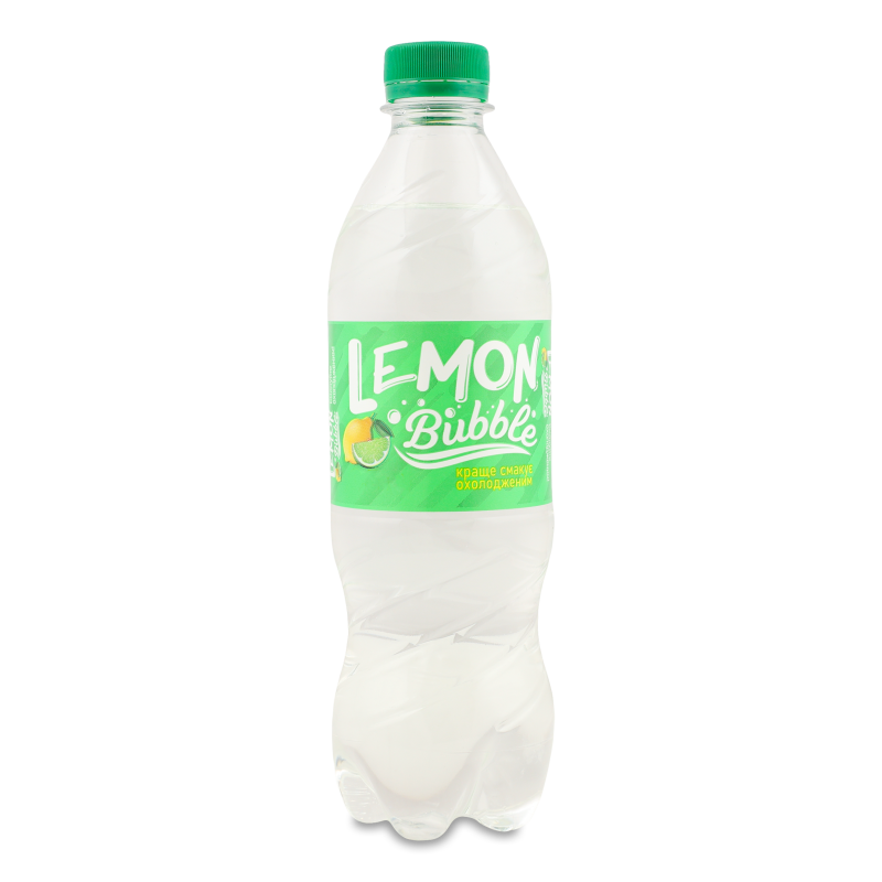Напій безалкогольний сильногазований 0,5л пет Lemon Bubble