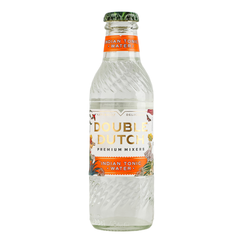 Напій безалкогольний газований низькокалорійний Indian tonic water Double Dutch с/пл