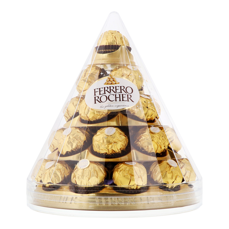 Конфеты вафельные хрустящие с целым лесным орехом Ferrero Rosher п/у ...