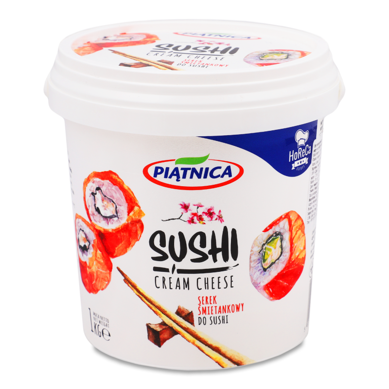 Сир вершковий Для суші 60% 1кг відро Piatnica