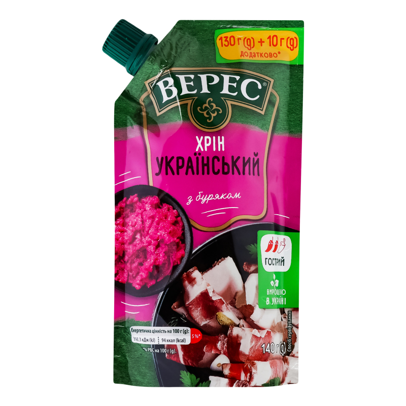 Хрін з буряком Український Верес д/п