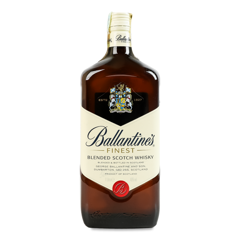 Віскі Finest 40% 1л Баллантайнс