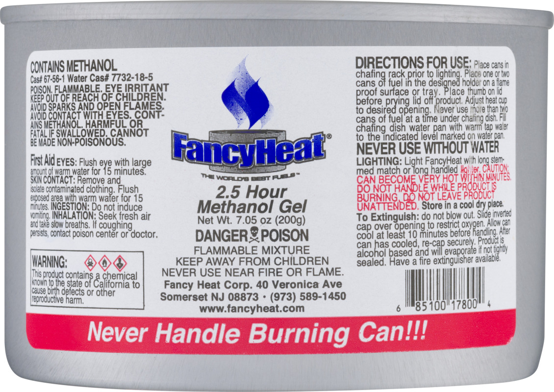 FancyHeat Methanol Gel 2.5 Hour FancyHeat(685100178004) customers