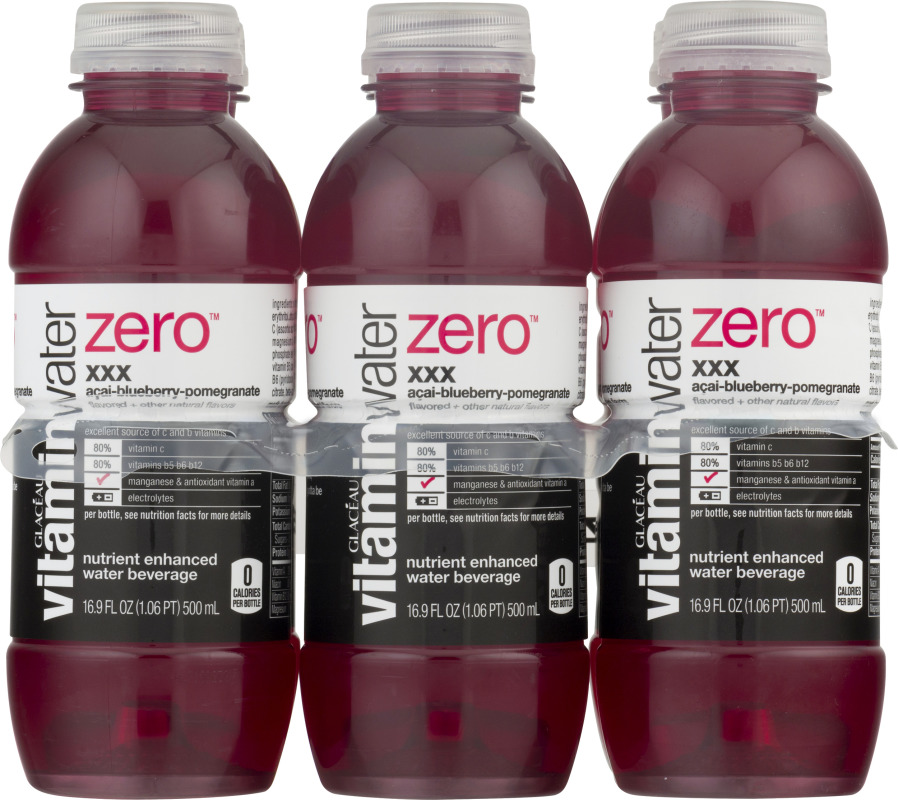 vitaminwater Zero XXX Nutrient Enhanced Water Beverage Acai