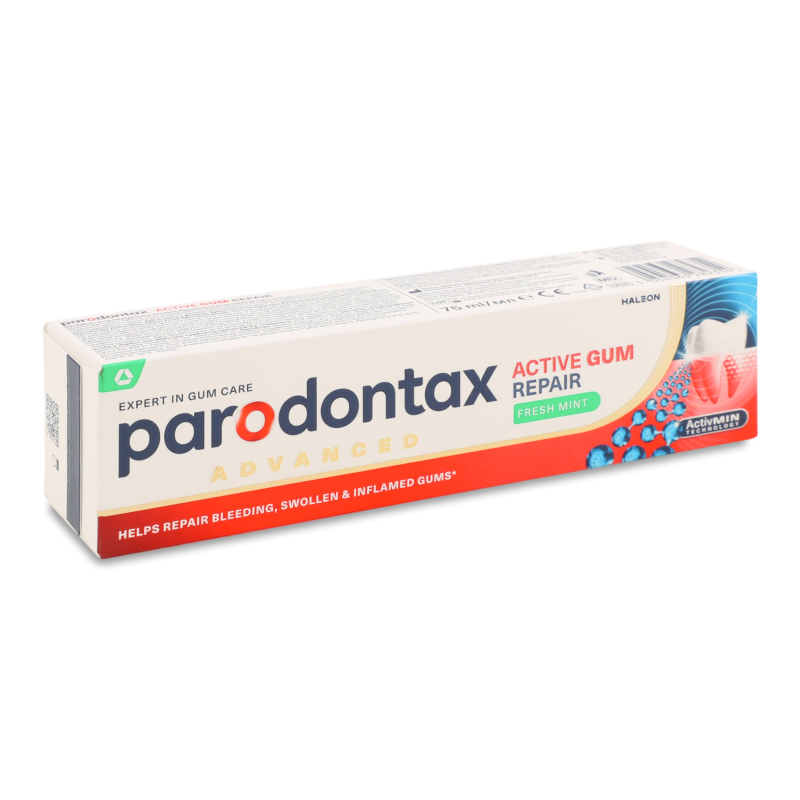 Паста зубна Активне відновлення ясен Свіжа м’ята 75мл Parodontax