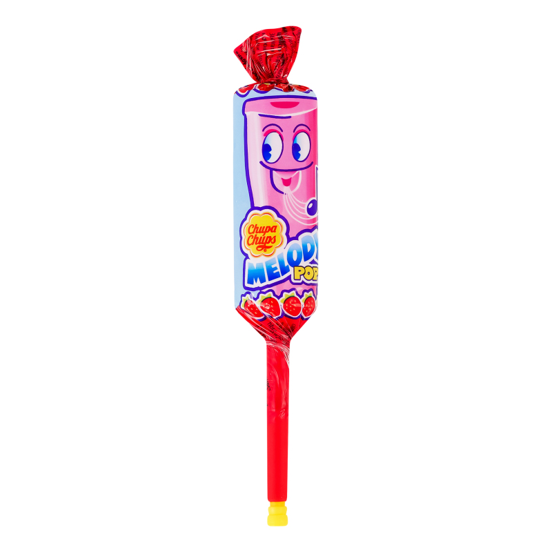 melody.＊＊ Карамель зі смаком полуниці Melody pops Chupa Chups м/у 15г Chupa