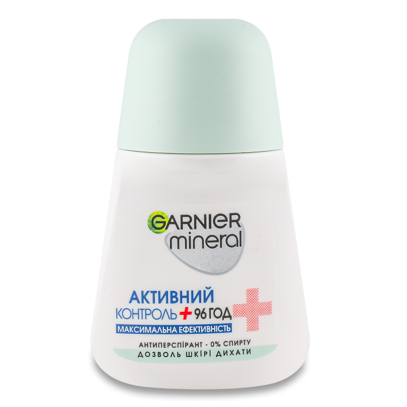 Антиперспірант Активний контроль+ Максимальний захист д/чутливої шкіри кульковий 50мл Garnier