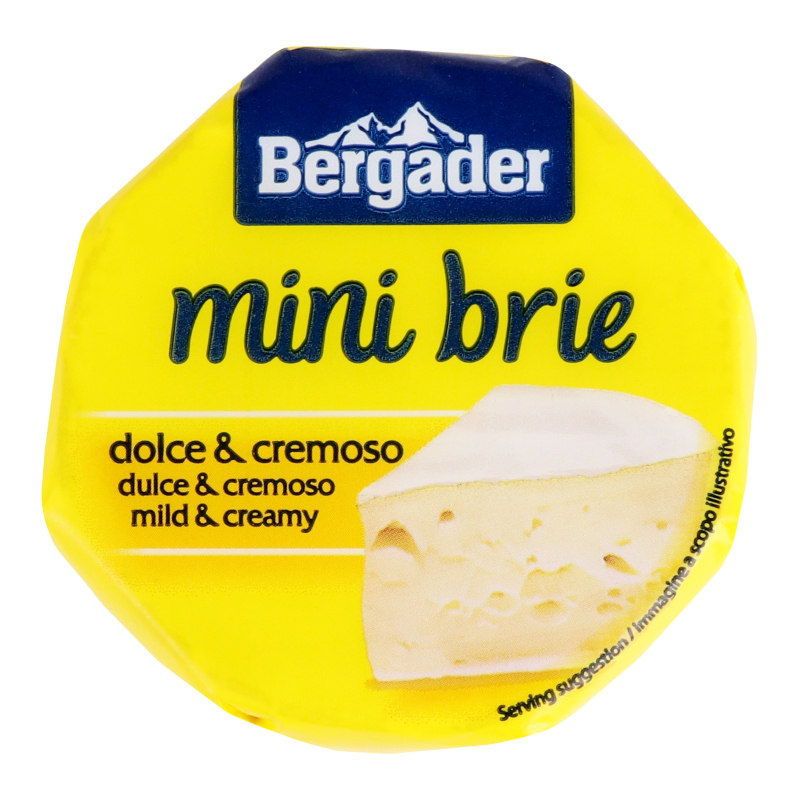 Сир 70% Mini Brie Bergader м/у