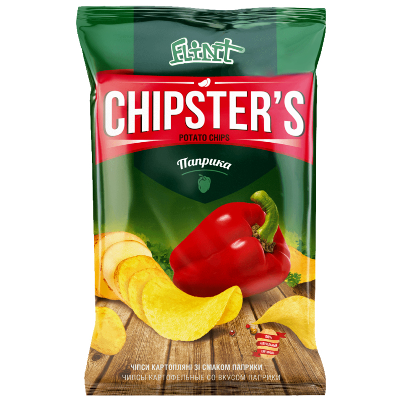 Чипсы картофельные со вкусом паприки Chipster's м/у 70г Chipster's ...