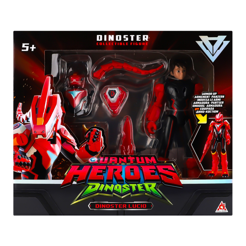 Фигурка для детей от 5лет 20см №EU580831 Лучио Dinoster 1шт