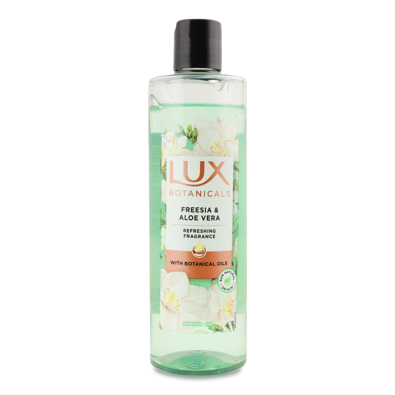 Гель д/душу Фрезія та алое вера 480мл Люкс Ботанікал