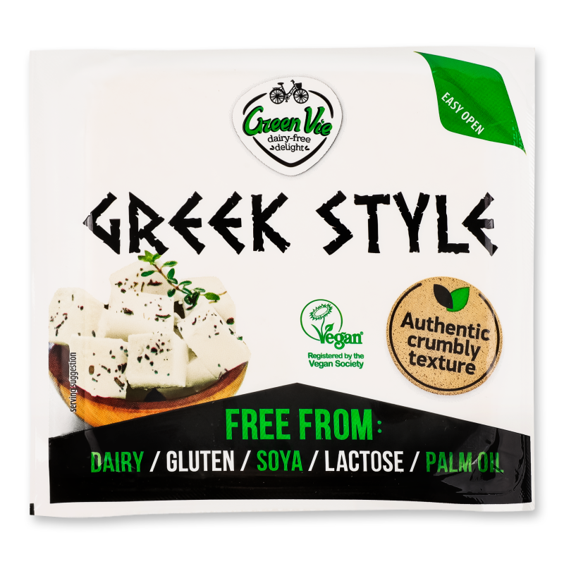 Сир рослинний Грецький 200г в/у Green Vie