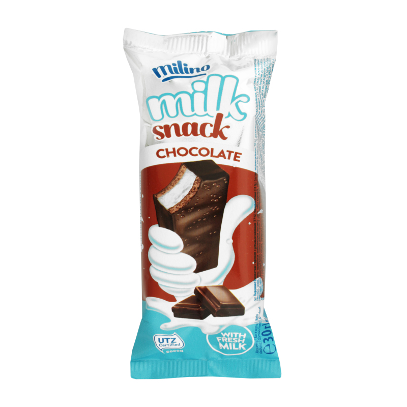 Тістечко бісквітне Сhocolate Milk Snack Milino м/у