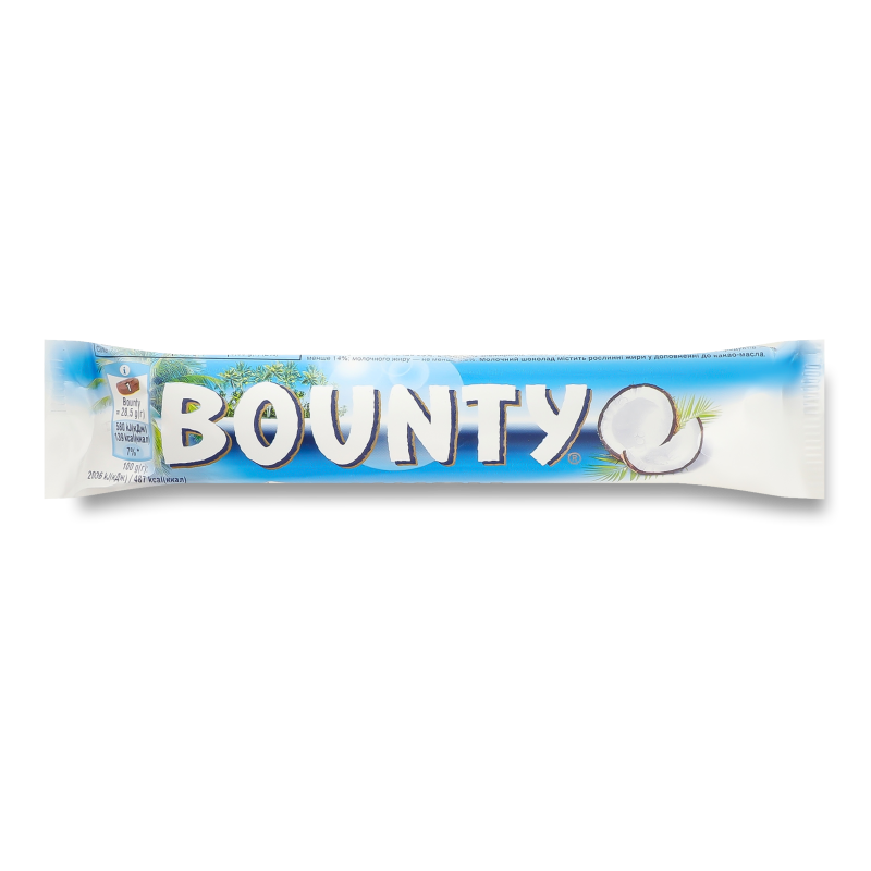 Батончик шоколадний 57г Bounty
